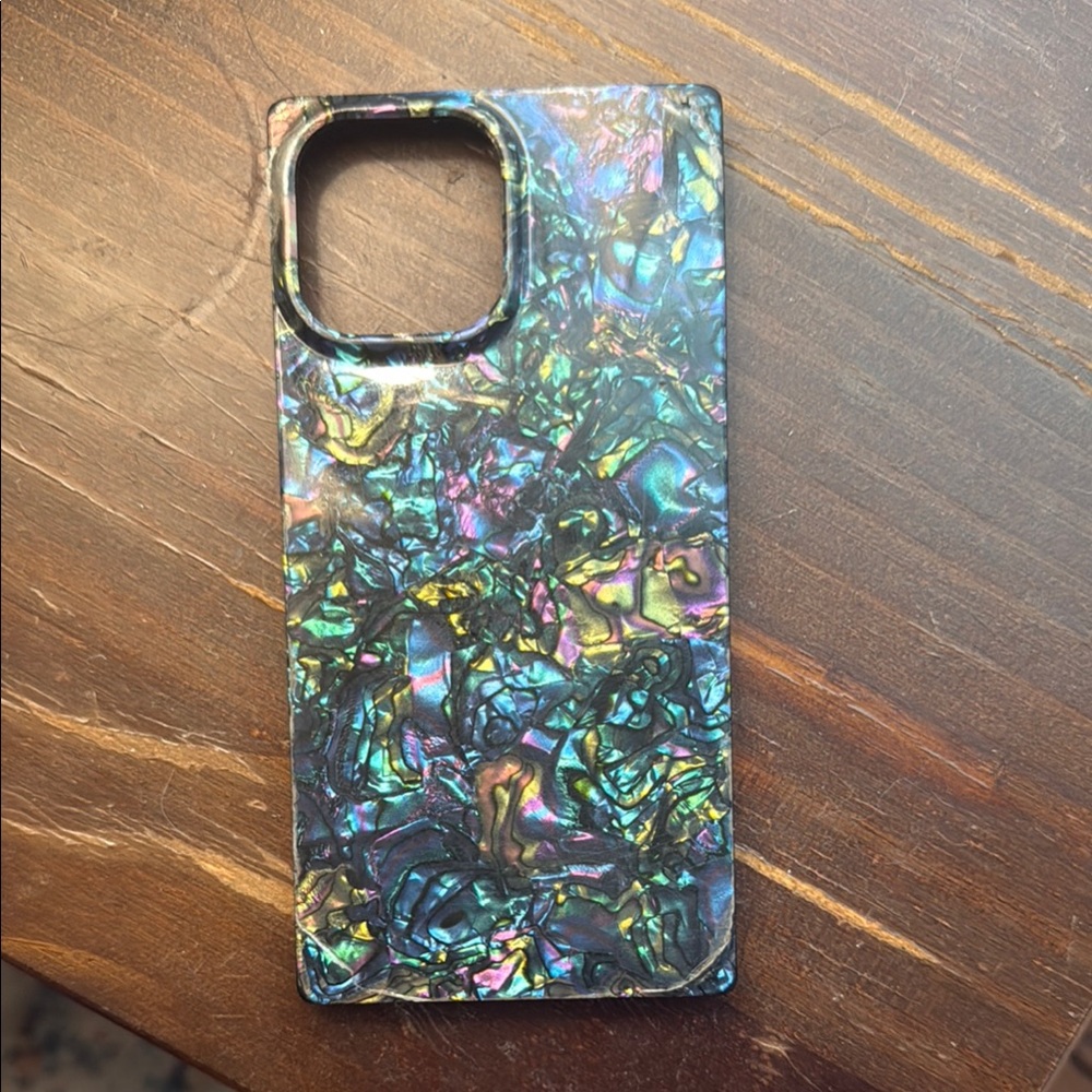 Flaunt square iPhone 13 Pro Max iridescent Phone Case